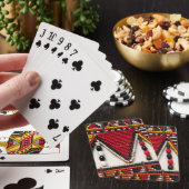 Maasai-stammenkraalwerk Pokerkaarten (Insitu)