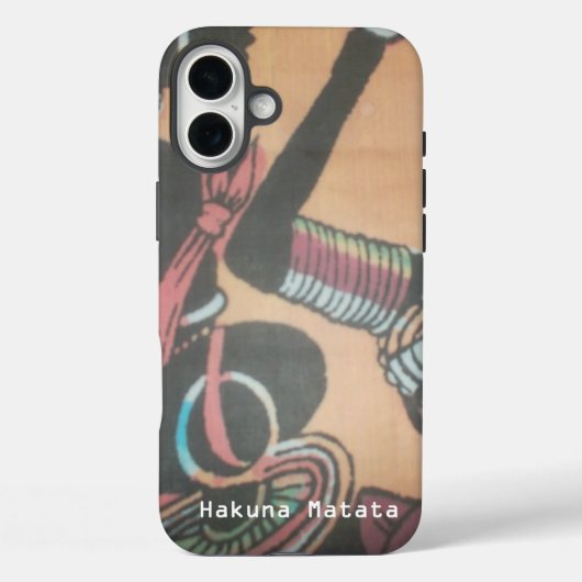 Maasai Traditie en Cultuur Patroon Art Design Case-Mate iPhone Case (Achterkant)