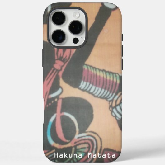 Maasai Traditie en Cultuur Patroon Art Design Case-Mate iPhone Case (Achterkant)