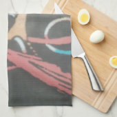 Maasai Traditie en Cultuur Patroon Art Design Theedoek (Quarter Fold)