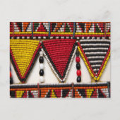 Maasai Tribal Beadwork Briefkaart (Voorkant)