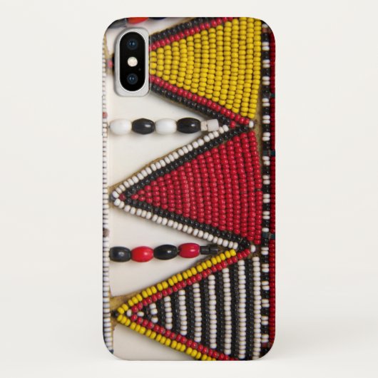Maasai Tribal Beadwork Case-Mate iPhone Case (Achterkant)