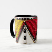 Maasai Tribal Beadwork Mok (Voorkant links)