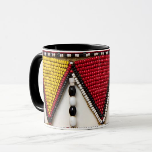 Maasai Tribal Beadwork Mok (Voorkant links)