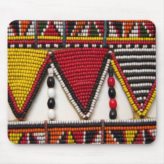 Maasai Tribal Beadwork Muismat (Voorkant)