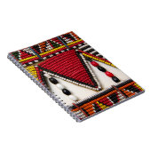 Maasai Tribal Beadwork Notitieboek (Rechterzijde)