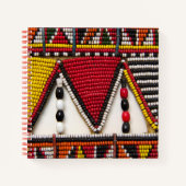 Maasai Tribal Beadwork Notitieboek (Voorkant)