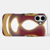 Maasai Tribal Whirl | Achempong Designer Case-Mate iPhone Case (Achterkant (horizontaal))