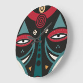 Maasai Warrior Grote Klok (Hoek)