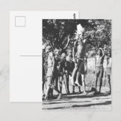 Maasai Warrior Jumping Competition Briefkaart (Voorkant / Achterkant)