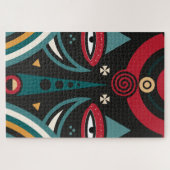 Maasai Warrior Legpuzzel (Horizontaal)