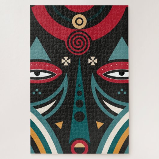 Maasai Warrior Legpuzzel (Verticaal)