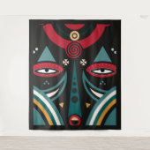 Maasai Warrior Shield Wandkleed (Voorkant)