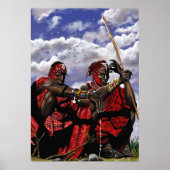 MAASAI WARRIOREN POSTER (Voorkant)