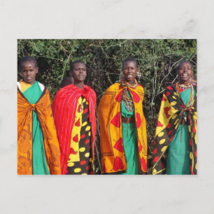 Maasai Women - 1 Briefkaart