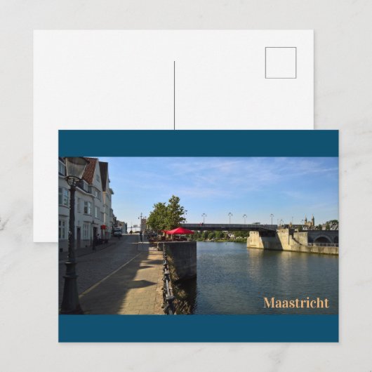 Maastricht Briefkaart (Voorkant / Achterkant)