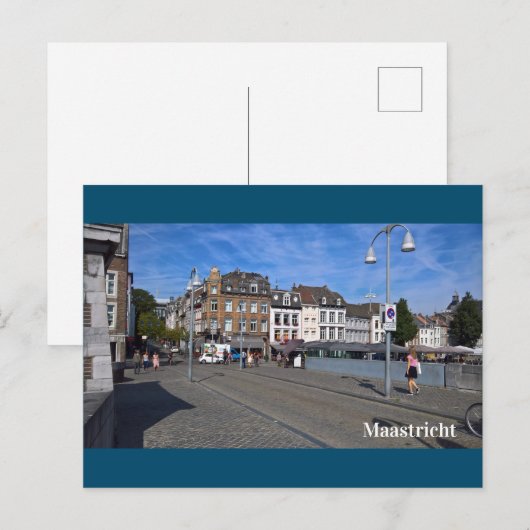 Maastricht Briefkaart (Voorkant / Achterkant)