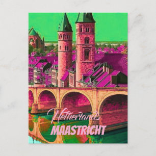 Maastricht Nederland Reisposter – Europese St Briefkaart