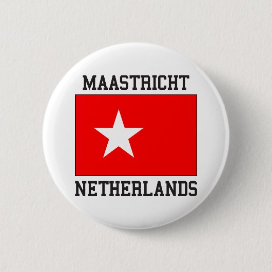 Maastricht Nederland Ronde Button 5,7 Cm (Voorkant)