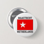 Maastricht Nederland Ronde Button 5,7 Cm (Voorkant /achterkant)