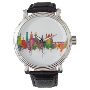 Maastricht The Netherlands Skyline Horloge