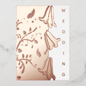 Maastrichtse klokjes & Vlinders Folie Uitnodiging (Voorkant)