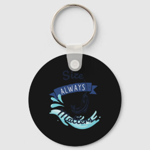 Maat altijd S Gevist versnelling. Sticker Sleutelhanger