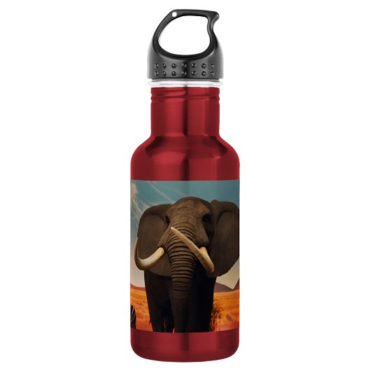 Maat Aluminium Water Fles (Voorkant)