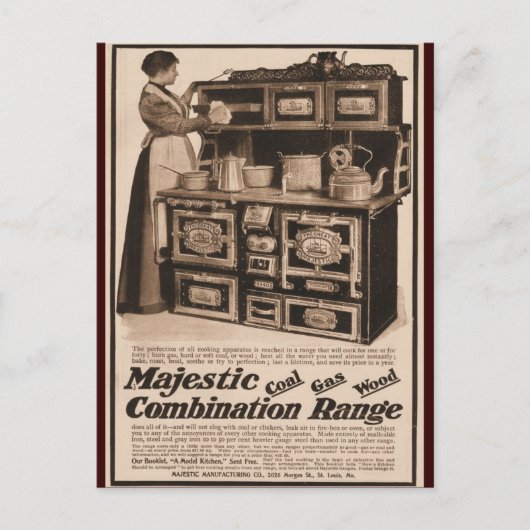 Maat bereik briefkaart (Voorkant)