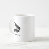 Maat doet er echt toe Mlrs Sticker Koffiemok (Voorkant links)