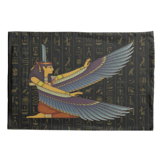 Ma'at Goddess Kussensloop (Achterkant)