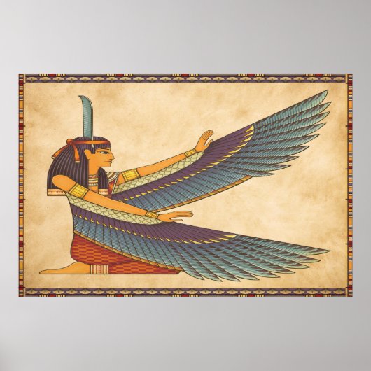 Ma'at Goddess Poster (Voorkant)