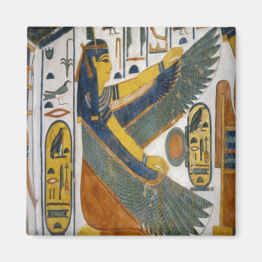 Maat Goddess van moraal en waarden oud Egypte Magneet (Voorkant)
