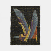 Ma'at Godin Vliesdeken Fleece Deken (Voorkant)