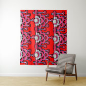 Maat: Groot (173 cm x 203 cm) Geef direct de sfeer Wandkleed (In situ)