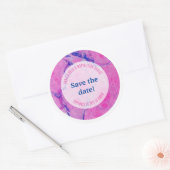maat, groot, sticker knikker blauw (Envelop)
