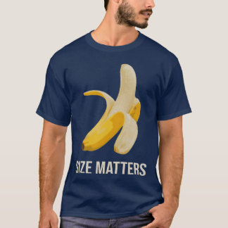 Maat Is Belangrijk Banaan grappige grote lul energ T-shirt