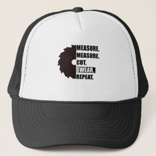 Maat Knip Zweer Herhaal Houtbewerker Timmerman Trucker Pet