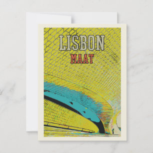 MAAT-museum in Lissabon Portugal Briefkaart