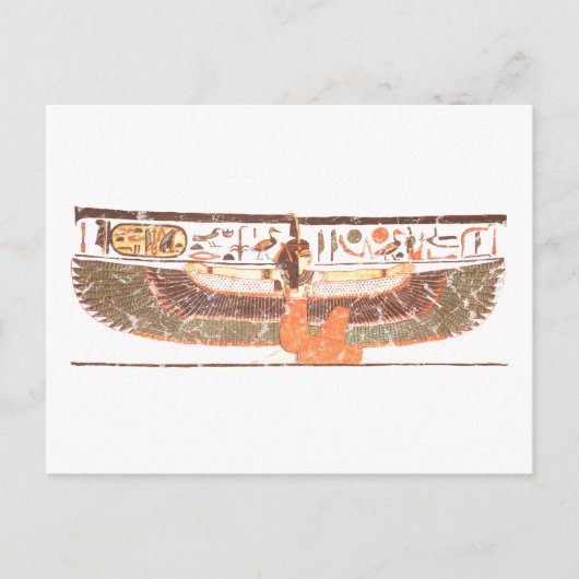 Maat- Nefertari tomb Briefkaart (Voorkant)