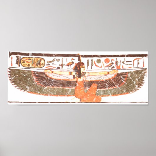 Maat- Nefertari tomb Poster (Voorkant)