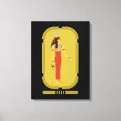 Maat on Gold Cartouche Canvas Afdruk (Voorkant)