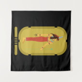Maat Op Gouden Cartouche Wandkleed (Voorkant (horizontaal))