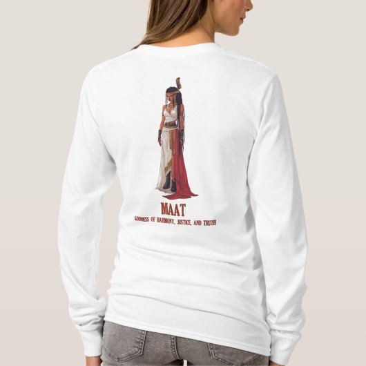 Maat T-shirt (Achterkant)