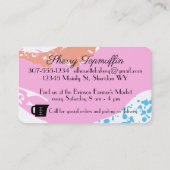 Maatbakkerij bakkerij voor bakkerij visitekaartje (Achterkant)