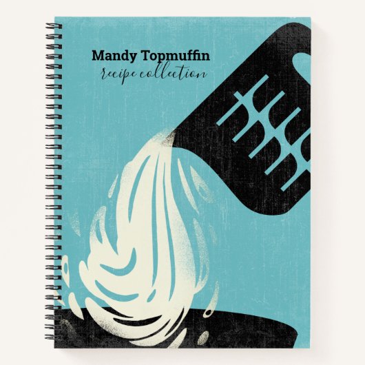 Maatbeker op maat gesneden op maat notitieboek (Voorkant)