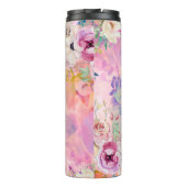 Maatflesje met Waterverf van Hummingbird Thermosbeker (Achterkant)