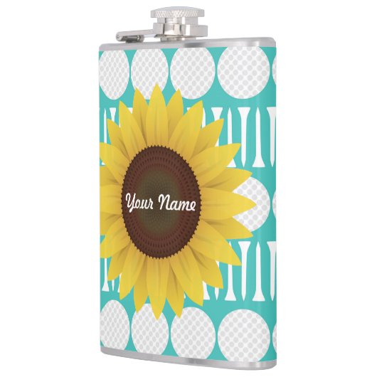 Maatkolf Drink zonnebloem Heupfles (Links)