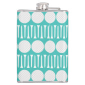 Maatkolf Drink zonnebloem Heupfles (Achterkant)