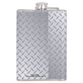 Maatkolf met roestvrij Man Heupfles (Achterkant)